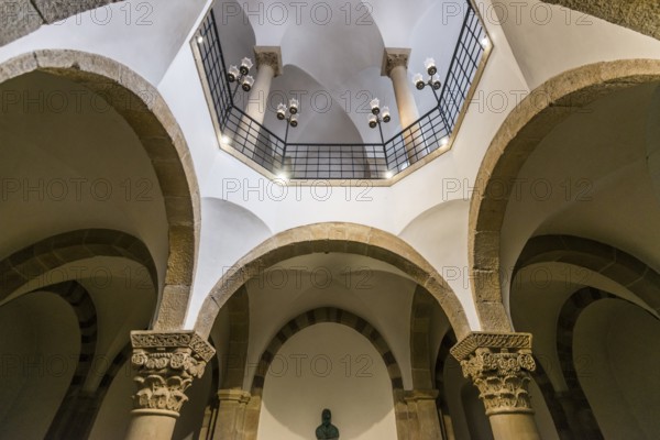 Interior view, Imperial Cathedral, Cathedral of St Mary and St Stephen, UNESCO World Heritage Site, Speyer, Rhineland-Palatinate, Germany, Europe