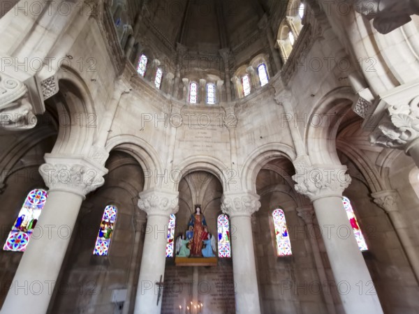 Forcalquier. Notre Dame de Provence chapel. Alpes de Haute Provence. Provence-Alpes-Côte d'Azur. France