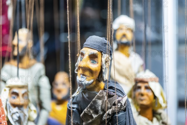 The puppet theatre collection of the Staatliche Kunstsammlungen Dresden (SKD), one of the largest of its kind in the world, will open its doors at its new location on 7 September: the power plant Mitte will not only house 12, 000 marionettes, hand puppets and other theatre figures on around 2, 600 square metres, but also entire stages and the extensive archive, a total of over 100, 000 objects, will find an appropriate place. In future, there will be two exhibitions that can be visited independently of each other: The permanent basic exhibition will present highlights from the collection such as marionettes developed at the Weimar Bauhaus and the Hohnsteiner Kasper, the ancestor of many modern German hand puppet puppets., Puppet theatre collection at the new location in power plant Mitte, Dresden, Saxony, Germany, Europe