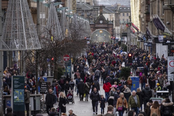 Buchanan street, Glasgow, Escocia, Reino Unido