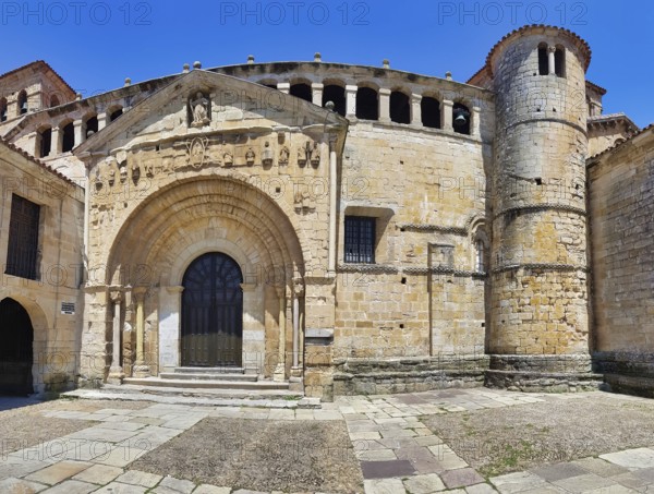 Ruins of castle, photo as a background, digital image