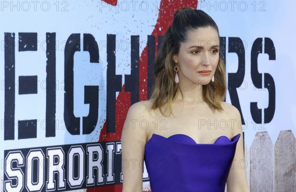 Rose Byrne at the Los Angeles premiere of 'Neighbors 2: Sorority Rising' held at the Regency Village Theatre in Westwood, USA on May 16, 2016, Westwood, California, USA, North America