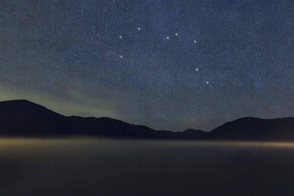 Pyxis star constellation, Night sky, Cluster of stars, Deep space, Compass constellation, Pyxis Nautica