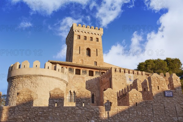 Benissano Benisano castle in Valencia of Spain
