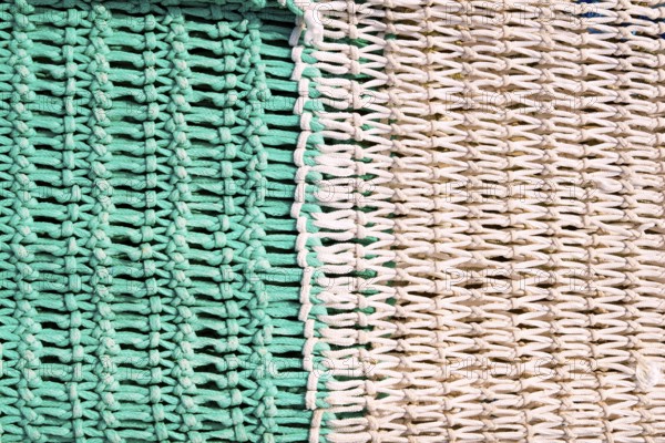 Fishing net tackle textures from Mediterranean boats