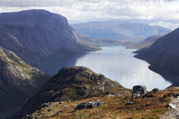 Lake Gjende, Jotunheimen, Norway, Europe