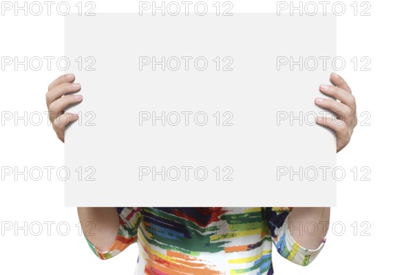 Advertising sign template