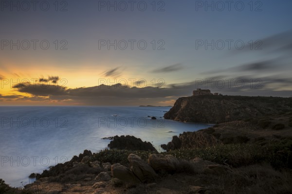 An abandoned house on the sea