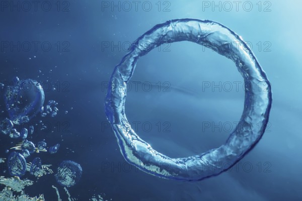 Bubble Ring Underwater, Ring Bubble