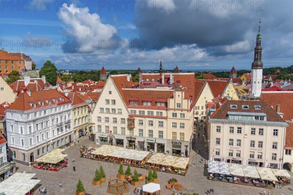 Town Hall Square of Tallinn in Estonia