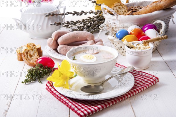 Zurek delicious Polish-style Easter soup