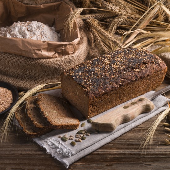 Homemade whole wheat bread