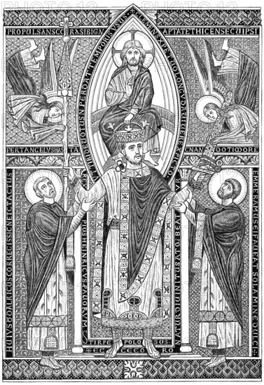 Coronation of Henry II., Holy Roman Emperor, Regensburg Sacramentary