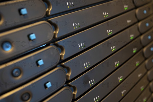 Supercomputer PWR Eth ID rack elements