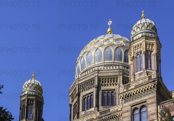 New Synagogue was built 1866 as the main synagogue of the Berlin Jewish community