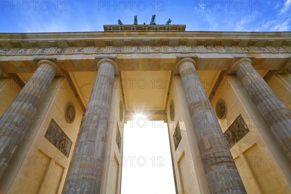 Berlin Brandenburg Gate Brandenburger Tor in Germany