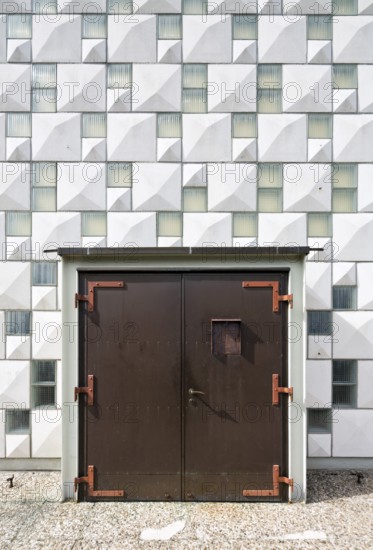 Built in 1963 by Walter and Rainer Blaich, Entrance, St., Sankt, Saint