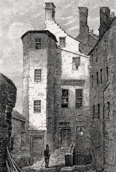 Sempill's House, Semple's Close, Castlehill, Edinburgh, Scotland, 17th century