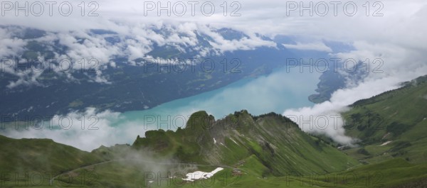 Lake Brienz seen from Brienzer Rothorn