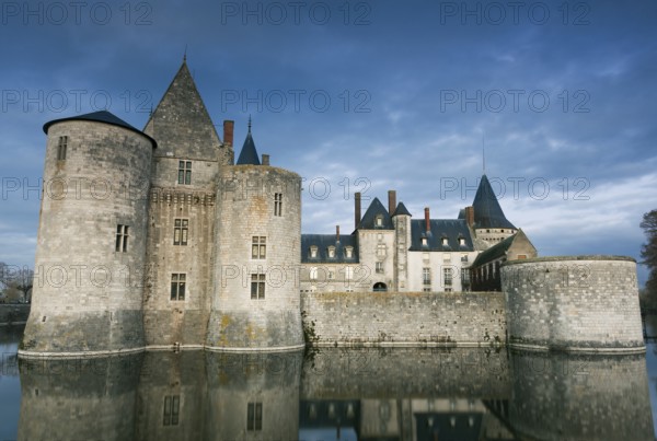 Castle of Sully-Sur-Loire, Loiret, Centre-Val de Loire, France, Europe