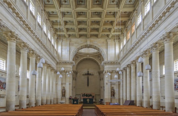 Interior of St Patrick's Basilica, Oamaru, South Island, New Zealand, Oceania