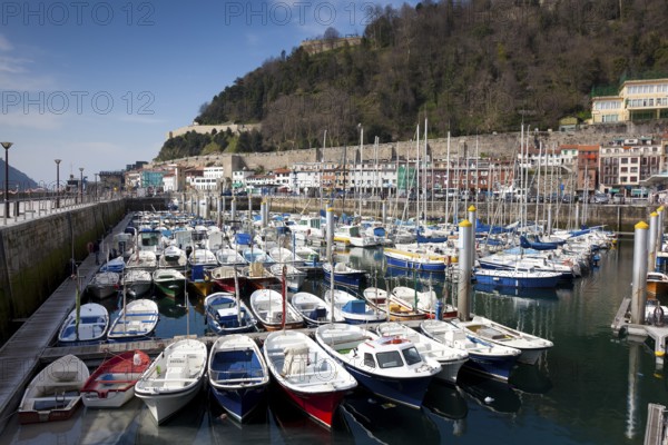 Port of San Sebastian, Gipuzkoa, Spain, Europe