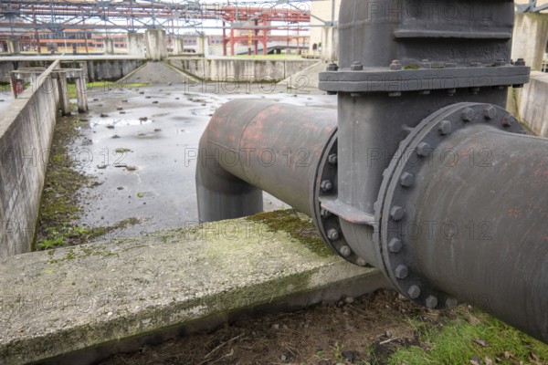 Details of 100 years old industrieal buildings