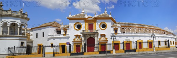 Seville Real Maestranza bullring plaza toros de Sevilla in andalusia Spain