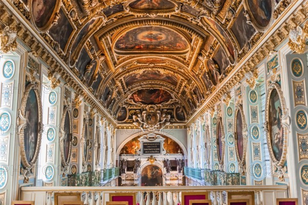 FONTAINEBLEAU FRANCE APRIL 16, The Chapel of the Trinity, in the castle of Fontainebleau, France APRIL 16, 2013 in Fontainebleau, France, Europe