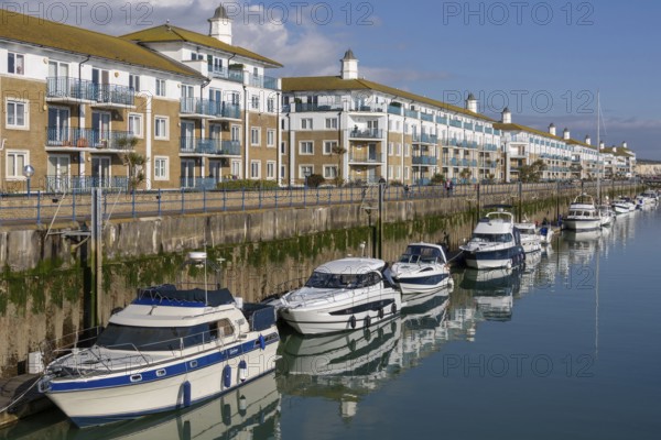 BRIGHTON, EAST SUSSEX, UK. MARCH 06. View of Brighton Marina in Brighton East Sussex on March 6, 2024. Unidentified people