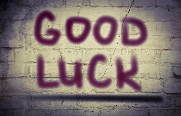 Good Luck Concept
