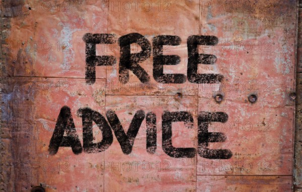 Free Advice Concept
