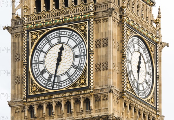 Big Ben London. Close up