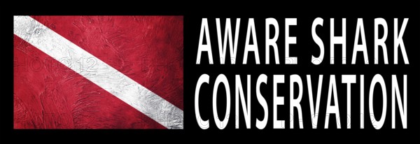Ware Shark Conservation, Diver Down Flag, Scuba flag, Scuba Diving