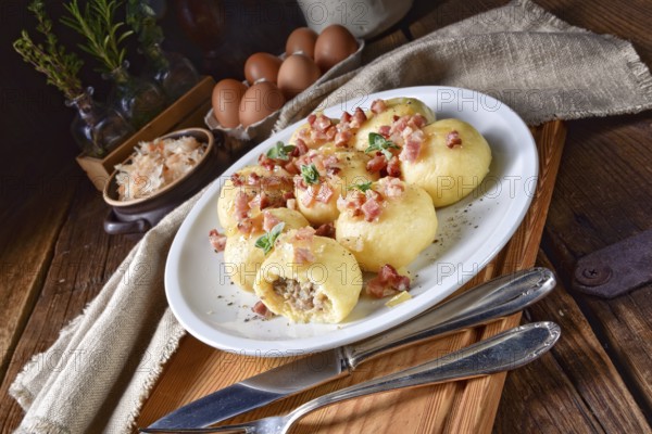 Pyzy are a type of polish dumpling