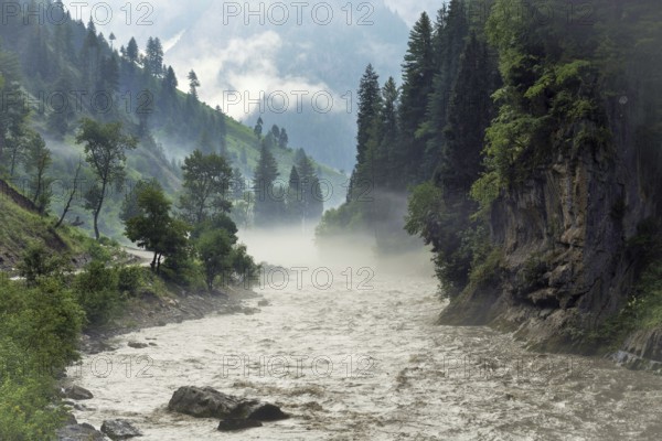Kishanganga river, Gurez valley, Bandipora, Kashmir, India, Asia