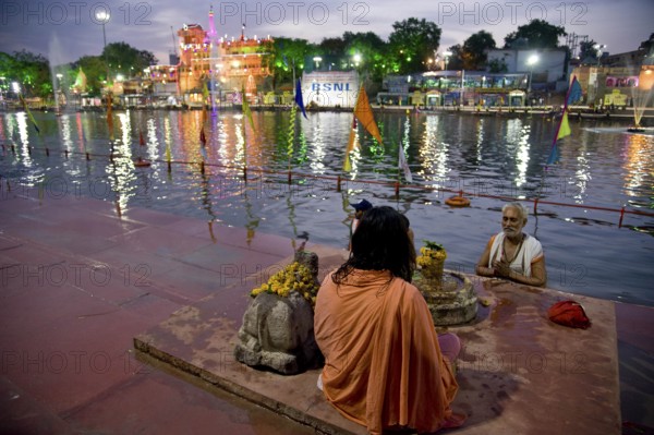 Ramghat, kumbh mela, madhya pradesh, india, asia