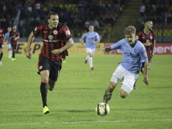 DFB Cup match between FC Viktoria Berlin and Eintracht Frankfurt on 16/08/2014