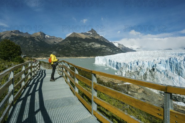 Perito Moreno Glacier, Los Glaciares National Park, Lago Argentino department, Santa Cruz province, Argentina, Patagonia, southern cone, South America