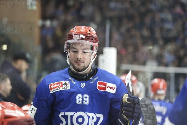 Zach Senyshyn (SERC Wild Wings) at the DEL match 24-25, Sptg. 10: Schwenninger Wild Wings vs Iserlohn Roosters, Villingen-Schwenningen, Germany / Germany