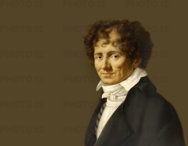 Dominique Vivant, Baron Denon, 1747 – 1825, French artist, writer, diplomat, author and archaeologist, digitally edited