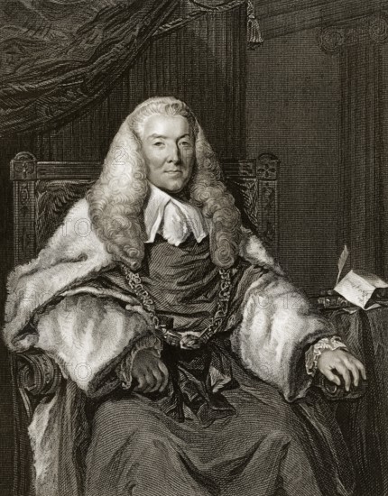 William Murray, 1. Earl of Mansfield, 1705-1793, britischer Rechtsanwalt, Politiker und Richter