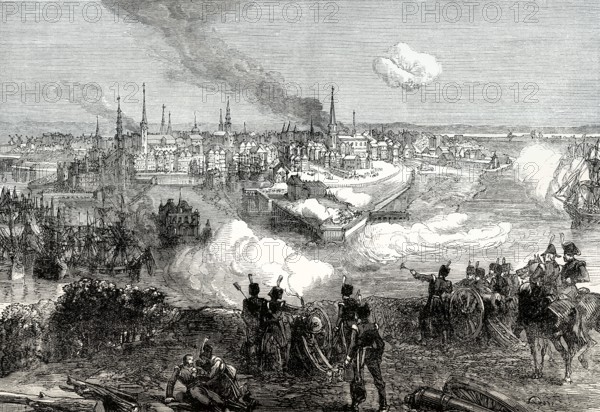The Second Battle of Copenhagen, 16 August, 5 September 1807, Napoleonic Wars, From British Battles on Land and Sea by James Grant