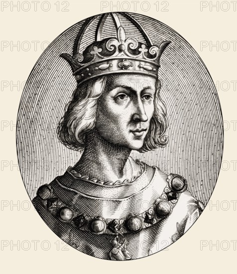 Amon, the fifteenth King of Judah, 1st century BC, according to the Hebrew Bible, digitally edited
