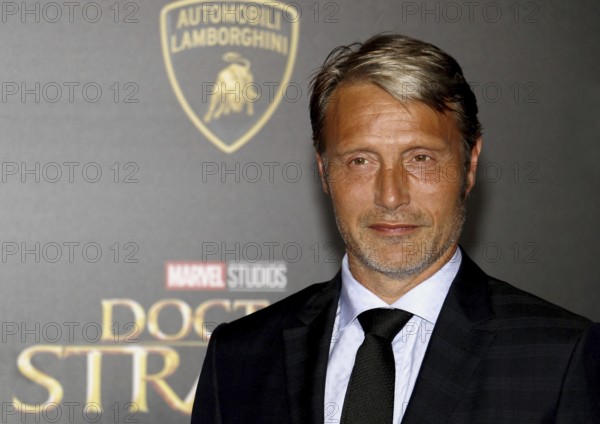 Mads Mikkelsen at the World premiere of 'Doctor Strange' held at the El Capitan Theatre in Hollywood, USA on October 20, 2016., Hollywood, California, USA, North America