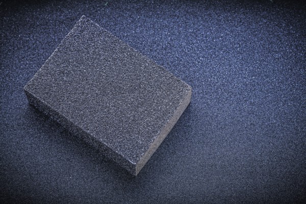 Sanding sponge on glass- paper abrasive tools