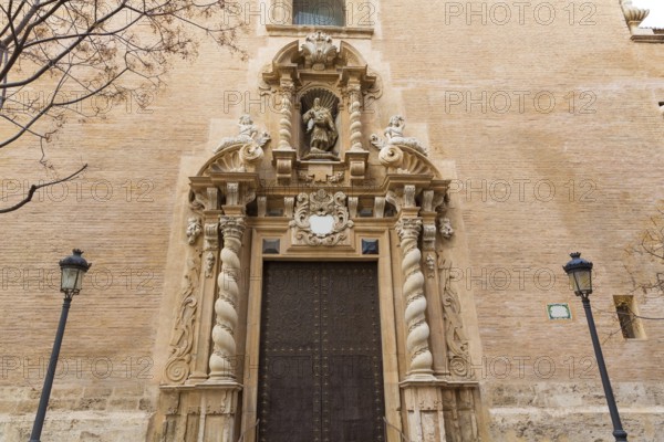 Valencia san Juan de la Cruz church in Poeta Querol street at Spain