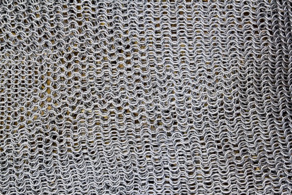 Antique knight metal sword protection net pattern texture