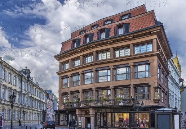 House of the Black Madonna in Prague old town, Czech republic
