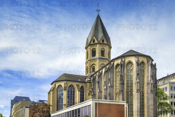 St. Andrew is a 10th-century Romanesque church located in the old town of Cologne, Germany, Europe
